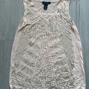 White House black market sleeveless blouse